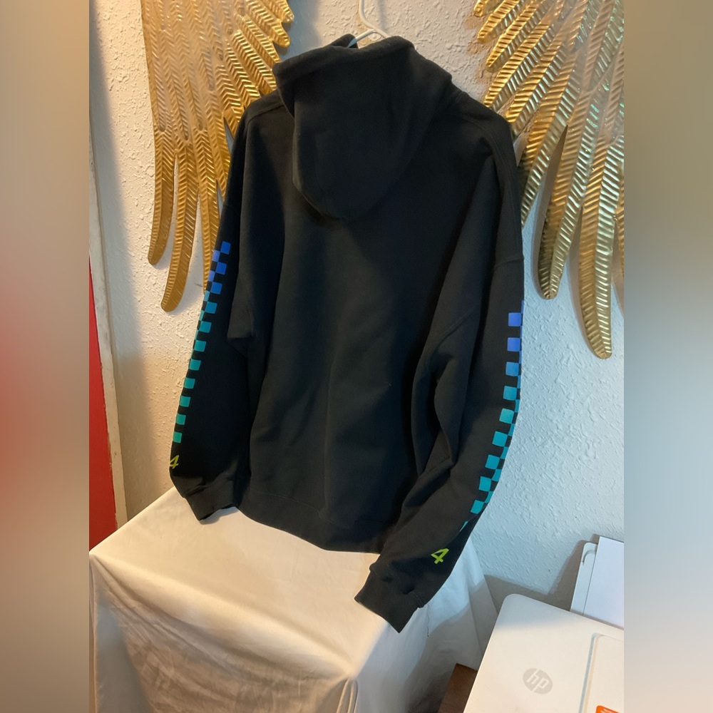 Retro Sony PlayStation hoodie Japanese black size XL - Picture 3 of 5